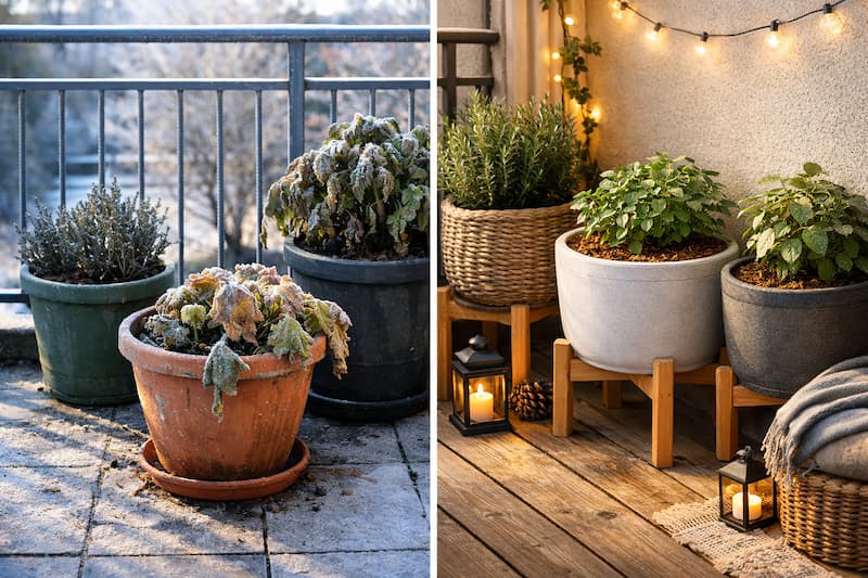 گیاهان بالکنی مقاوم به سرما