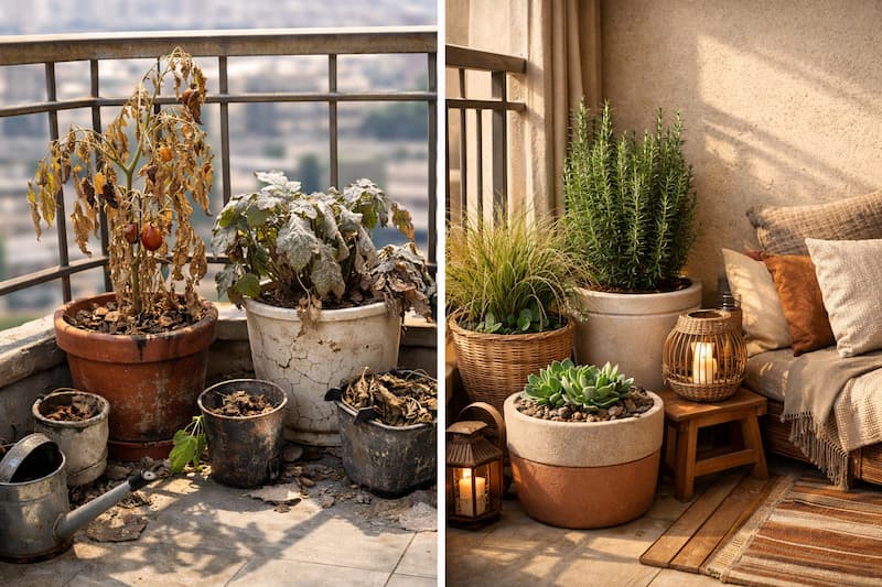 گیاهان بالکنی مقاوم به گرما