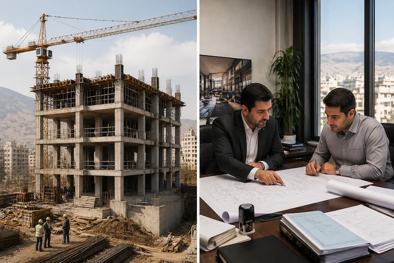جواز ساختمان در تهران