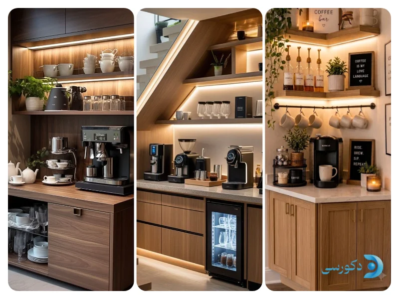 کافی بار روی کابینت