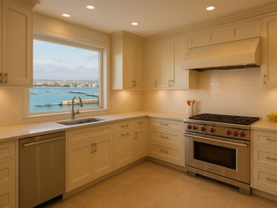 بهترین رنگ کابینت برای آشپزخانه کوچک